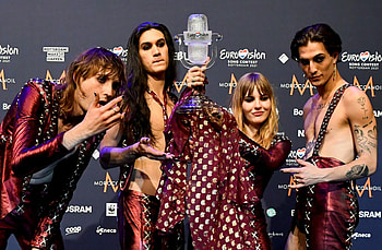Damiano David, Controversial test results, Eurovision winner, Drug use HD wallpaper