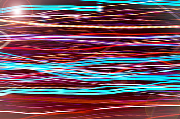 Abstract, Bright, Lines, Stripes, Streaks, Glow, Horizontal HD wallpaper