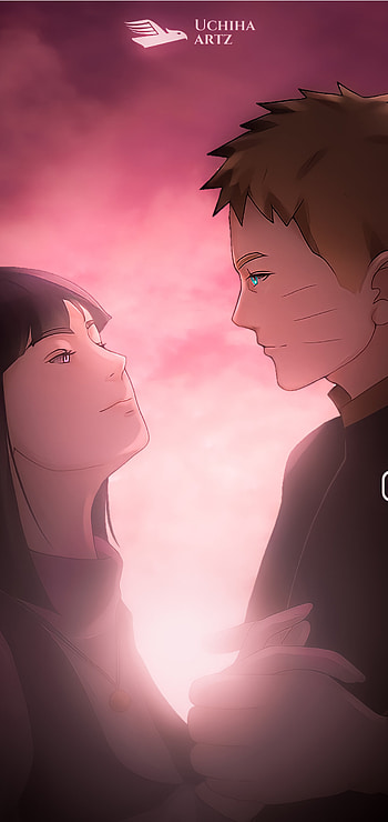 Naruhina, cloud, eye, love, hinata, Naruto, hyuga, uzumaki HD phone wallpaper