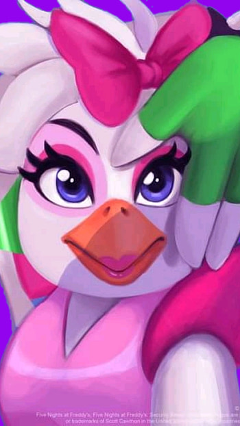 Glamrock chica, fnaf security Breach HD phone wallpaper