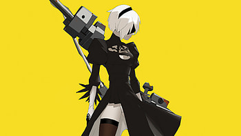 Nier Automata Sketch Art , nier-automata, games, artist, artwork, digital-art, artstation HD wallpaper
