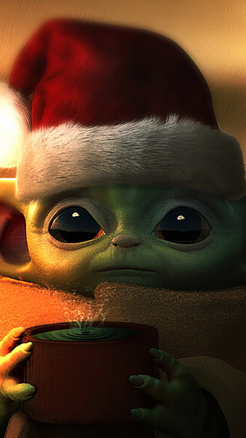 Baby Yoda, Christmas HD phone wallpaper