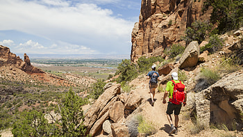 Colorado National Monument, Hiking HD wallpaper
