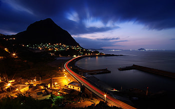 Landscape, Cities, Night HD wallpaper