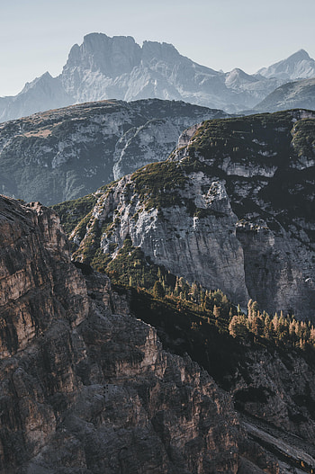 Nature, Mountains, Rocks, Vertex, Tops, Dahl, Distance HD phone wallpaper