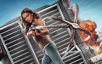 Michelle Rodriguez In The Fate Of The Furious, michelle-rodriguez, celebrities, girls, actress, the-fate-of-the-furious HD wallpaper
