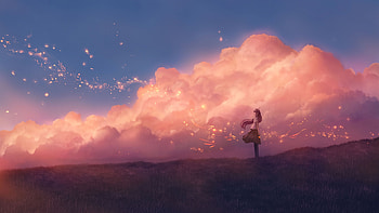 Anime, Girly HD wallpaper