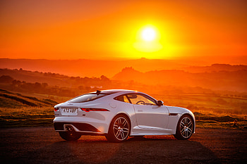 Jaguar F Type Chequered Flag 2018 Rear, jaguar-f-type, jaguar, cars, 2018-cars HD wallpaper