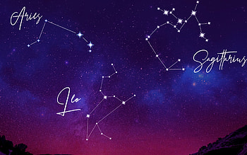 Constellation , Astrological patterns, Starry backgrounds, Celestial beauty HD wallpaper