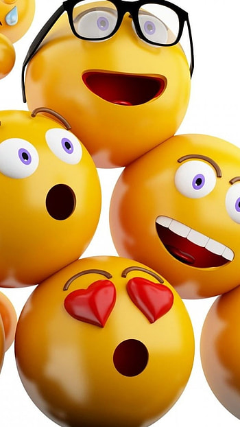 Emoji, Expressions, Emoji Balls HD phone wallpaper