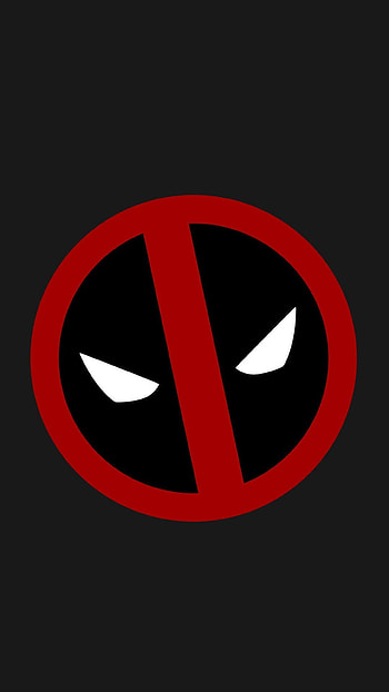 Deadpool logo HD phone wallpaper