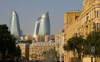 Baku's diverse , Urban marvel, Breathtaking views, Captivating cityscapes HD wallpaper
