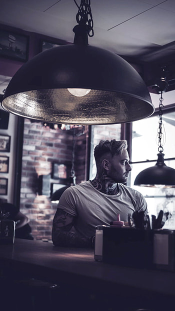 tattoo, man, model HD phone wallpaper