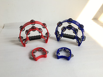 China color plastic tambourine, Toy noise maker HD wallpaper