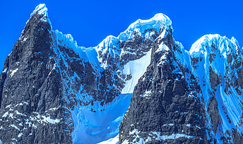Nature, Mountain, Vertex, Top, Snow Covered, Snowbound, Antarctica HD wallpaper