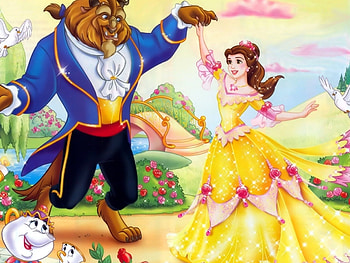 Beauty and the Beast, Disney princess HD wallpaper