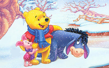 Winnie-the-Pooh and Piglet, Eeyore (Winnie-the-Pooh) HD wallpaper