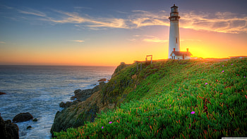 Lighthouse, , Serene beauty, Breathtaking view HD wallpaper