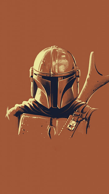 The Mandalorian, Customizable , Fan artwork, Epic visuals HD phone wallpaper