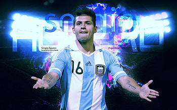 Sergio Agüero, kun aguero, argentina, aguero, sergio aguero HD wallpaper