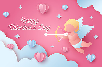 cupid, holiday, Valentine's Day HD wallpaper