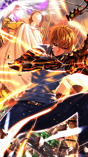 Genos, One Punch Man, Top , Backgrounds HD phone wallpaper
