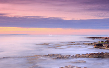 Nature, Sea, Dawn, Dahl, Distance HD wallpaper