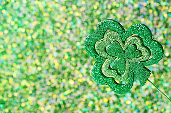 Happy St. Patrick's Day!, trifoi, green, clover, texture, card, st patrick HD wallpaper