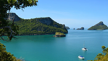 Thailand sea, Koh Samui nature, ultra , Scenic HD wallpaper
