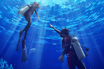 Grand Blue — Into the Deep: Anime Dive, Anime, Grand Blue HD wallpaper
