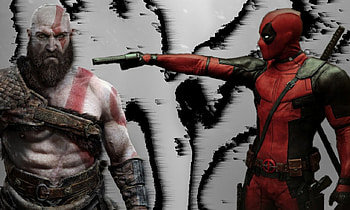 Kratos & Deadpool, God of War, Marvel, Kratos, Deadpool HD wallpaper
