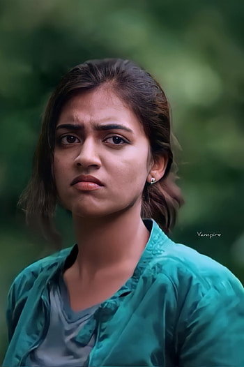Nazriya Nazim, lip HD phone wallpaper