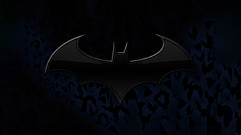 Batman Dark Logo , batman, superheroes, dark, black, logo, deviantart HD wallpaper