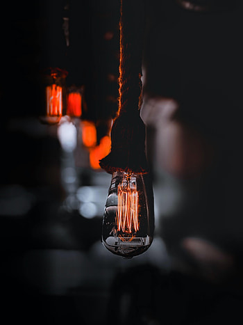 Glare, Miscellanea, Miscellaneous, Glow, Focus, Light Bulb HD phone wallpaper