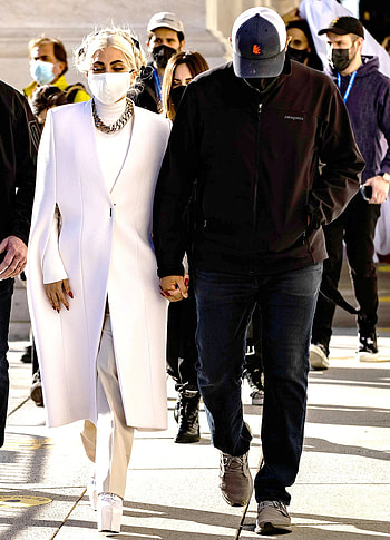 Lady Gaga, Michael Polansky, Inauguration, Support HD phone wallpaper