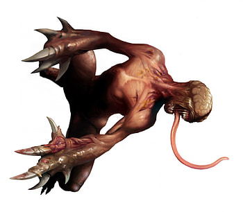 Licker , games, licker, resident evil HD wallpaper