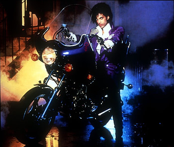 Prince, Flames, performer, motorcycle, singer, Prince Rogers Nelson, producer, songwriter, movie, purple rain HD wallpaper