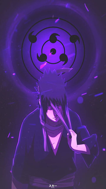 Uchiha Sasuke, Purple Sasuke HD phone wallpaper