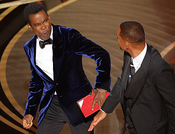 Will Smith, Chris Rock, Oscars slap, Reuters HD wallpaper