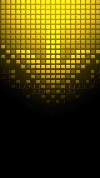 Black And Yellow, Black Background HD phone wallpaper