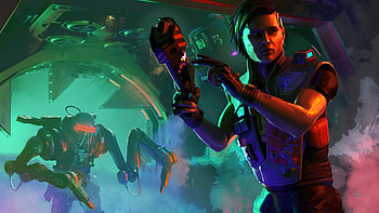 System Shock Remake (2023) - Hacker Key Art, Sci Fi HD wallpaper