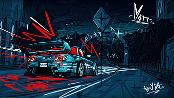 Need For Speed Underground, need-for-speed, games, artstation, video-games HD wallpaper