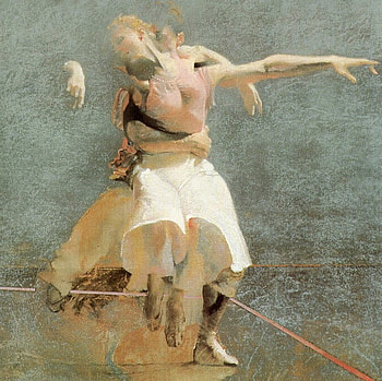 The Lust, lustfull, dance, painting, art, luring, love, romantic HD wallpaper