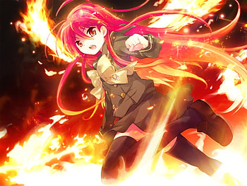 Shakugan no shana, alastor, anime, shana, japan HD wallpaper