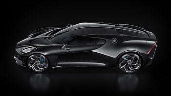 Bugatti La Voiture Noire, Side view HD wallpaper