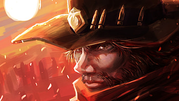Mccree Overwatch Art , mccree-overwatch, overwatch, games, xbox-games, ps-games, pc-games, 2018-games, pixiv HD wallpaper
