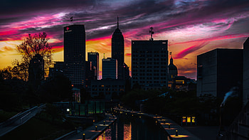 Indianapolis Cityscape, Travel , City graphy, Urban HD wallpaper