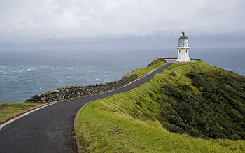 Nature, Road, Rise, Path, Lighthouse, Trail, Elevation HD wallpaper