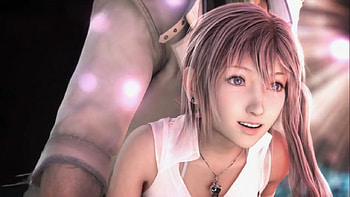 Final Fantasy XIII, hot, game girl, serah farron HD wallpaper