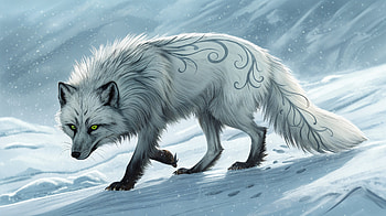 Silver Frost — Arctic Fox ( Ultra ), arctic fox, wolf, arctic wolf, white wolf HD wallpaper